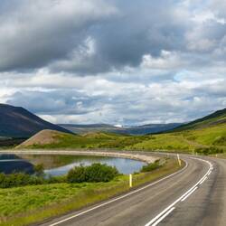 Auf dem Weg nach Akureyri