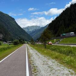 Höchster Punkt heute auf 1.380 Metern kurz vor der Grenze.