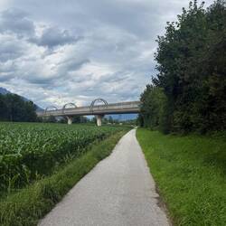 Auf dem Innradweg.