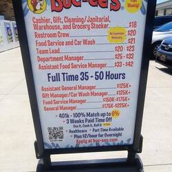 They pay their staff way above the average wage.