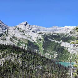 Blick zum Upper Elk Lake