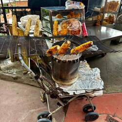 Unser bisher ausgefallenster Grill 🔥 – ein umgebauter Kinderwagen 🛞🍖!