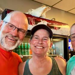 Unsere nette Gastgeberin