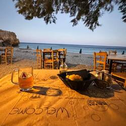 Die Kantina Peristeres Beach🫶❤️