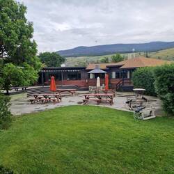Patio area at the ranch