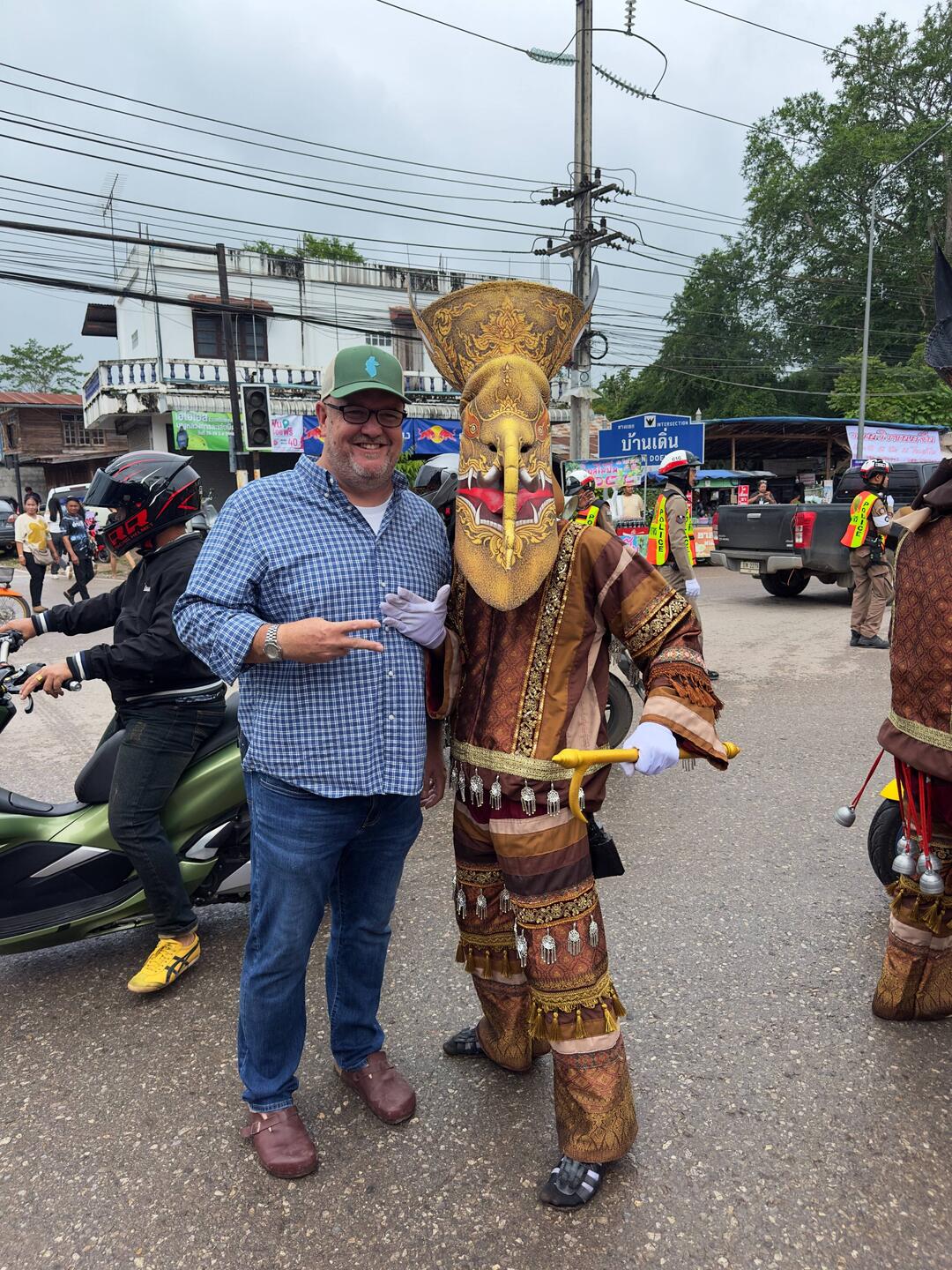 Paul at Phi Ta Khon.
