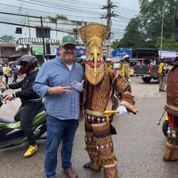 Paul at Phi Ta Khon.