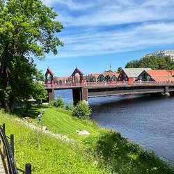 Die bekannte Alte Stadtbrücke
