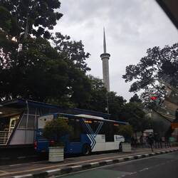 Der Bus Einstieg für Kletterer