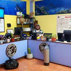 We found a diving center...