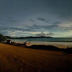 A beautiful place to camp for free. Playa Flamingo.