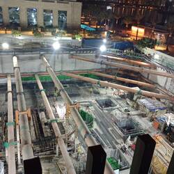 Also the view from our room.. 24 hour construction just below us