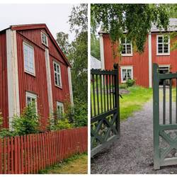 Schule und Wohnung des Lehrers