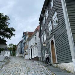 der Weg ins Museumsdorf