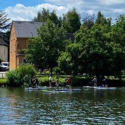 SUP Gruppe bei Niederemmel