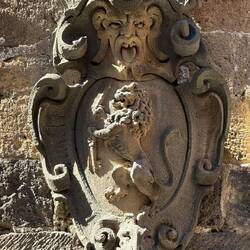 Detail on the Torre del Moro