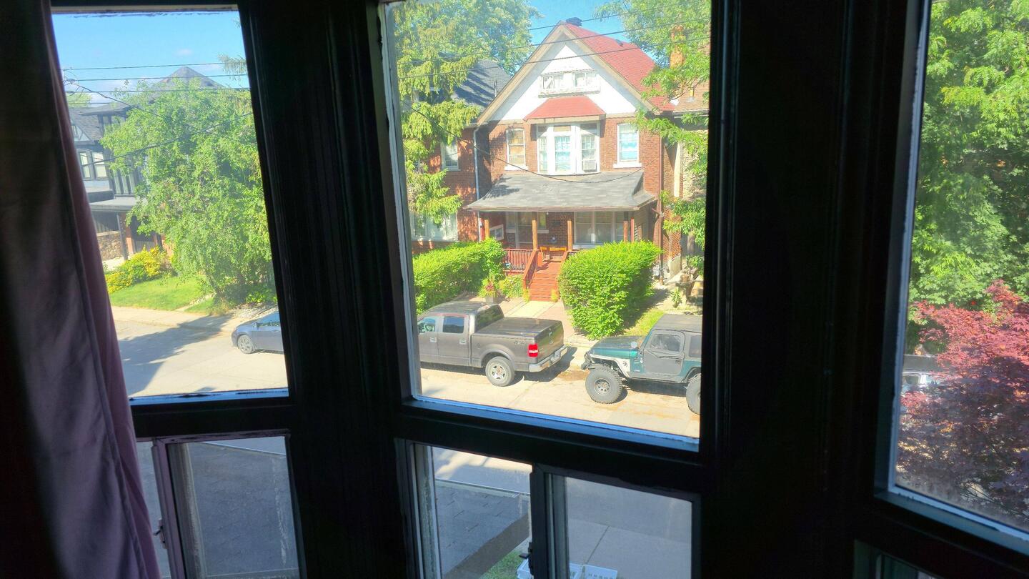 Ein Blick aus meinem Zimmer