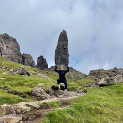Old Man of Storr in meinen Händen