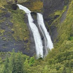Two Sisters waterfalls