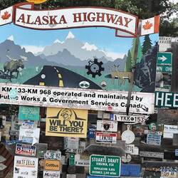 Das Highlight von Watson Lake...