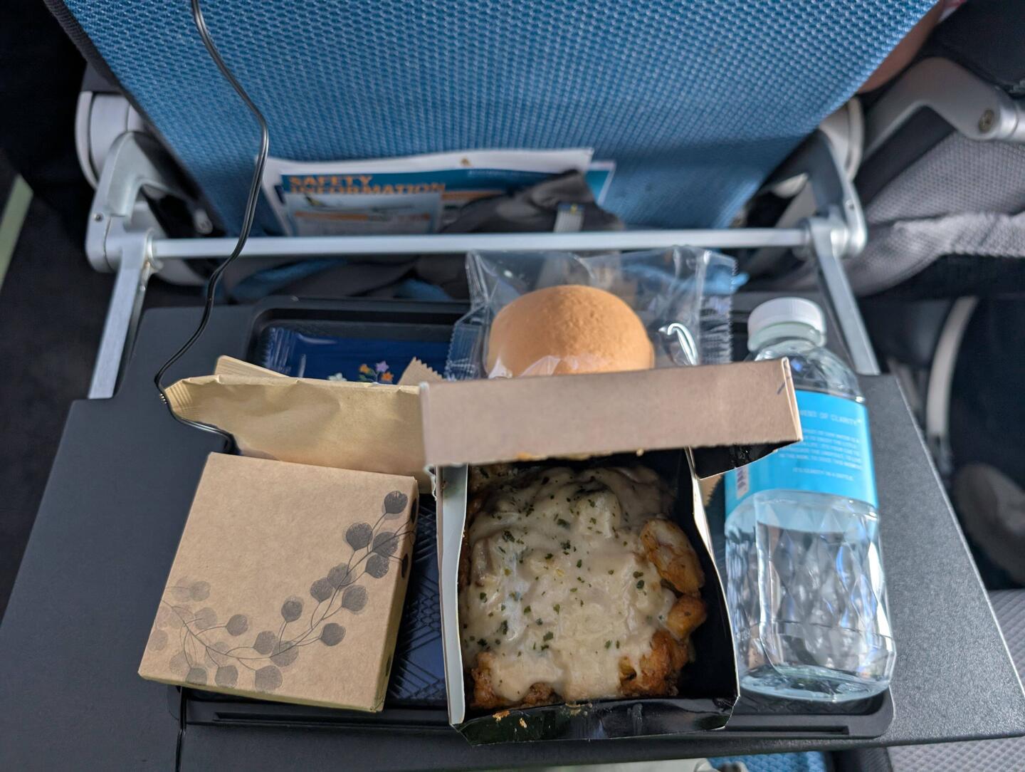 Airplane food again