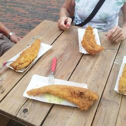 Backfisch, mega lecker 😋