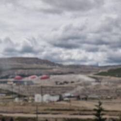 The vast copper mine