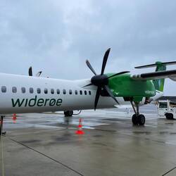 Direktflug nach Hamburg in Regenschauern - Ankunft bei Sonnenschein