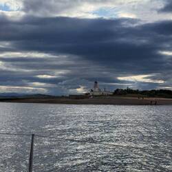 Lighthouse at Rosemarkie Bay