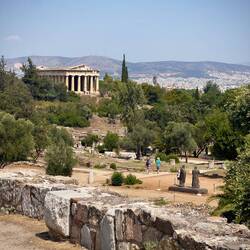Tempel des Hephaistos, Gott der Schmiedekunst