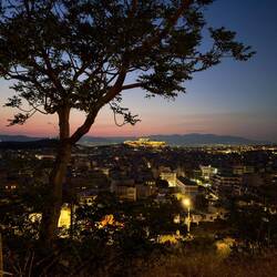 Ein letzter Blick vom Haushügel