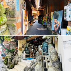 Ubud ist bekannt für sein Kunsthandwerk