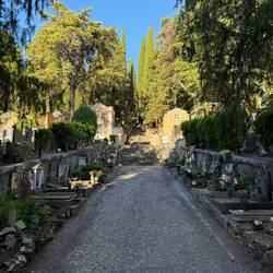 This cemetery is so peaceful