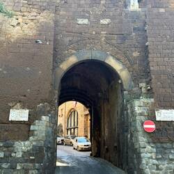 Porto Maggiore, the original gate into Orvieto. 13th century