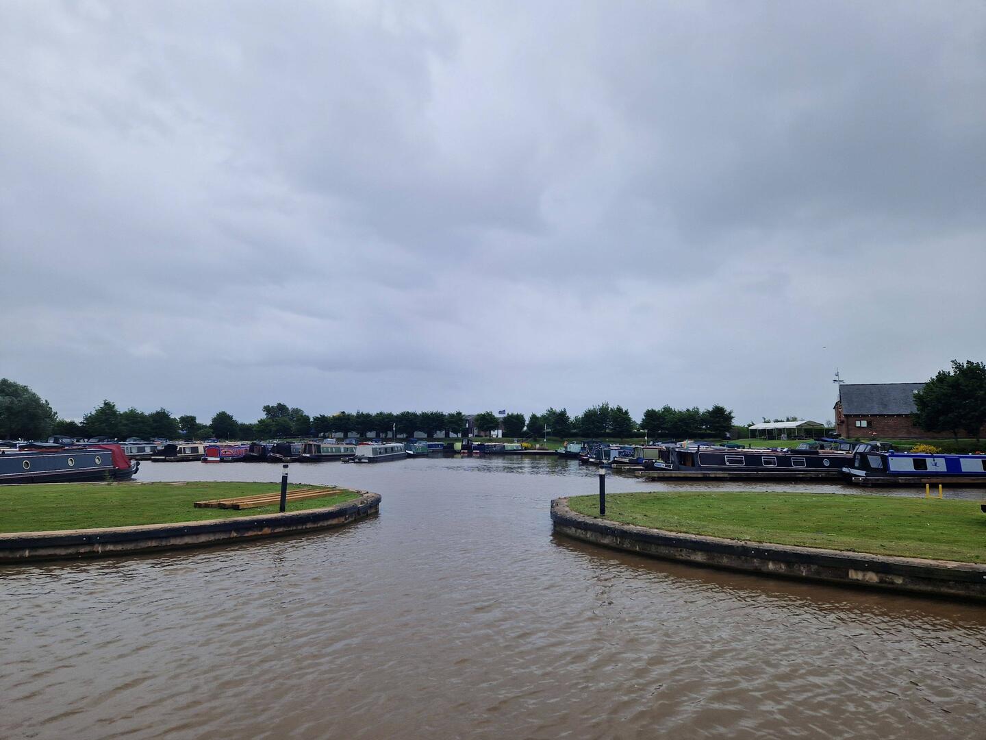 Passing Aqueduct Marina