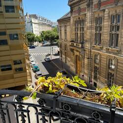 Tiny balcony you can stand on
