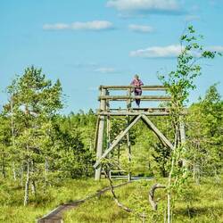 Ein Aussichtspunkt ist natürlich auch da