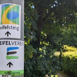 Der Eifelsteig beginnt nun offiziell in Kornelimünster