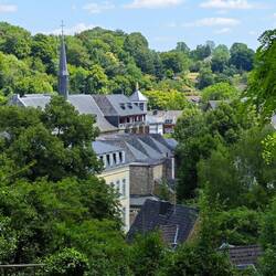 Blick auf Kornelimünster
