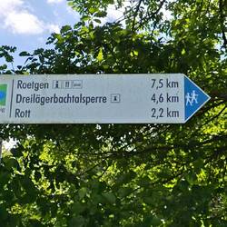 Oberhalb von Friesenrath beim Kitzenhaus ... grob die Hälfte geschafft!