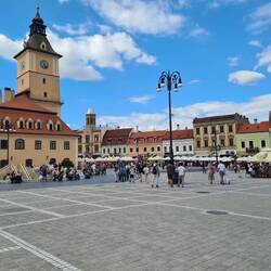 Piața Sfatului in Brașov