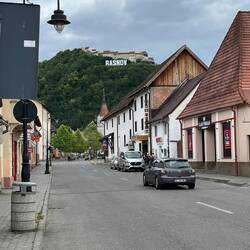 Auch in Râșnov gibt es einen Schriftzug