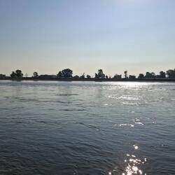 Ondanks dit debiet is de waterstand eigenlijk te laag.