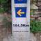 The last of the Castilla y Leon distance markers...