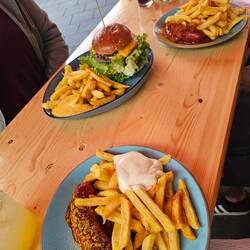 Endlich wieder Currywurst