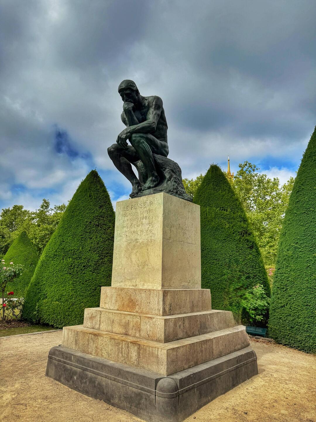 Rodin's "The Thinker"