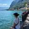 Enjoying the view(and shade) in Menaggio
