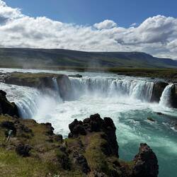 Goðafoss waterfall
