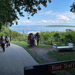 View from near Fort Mackinac