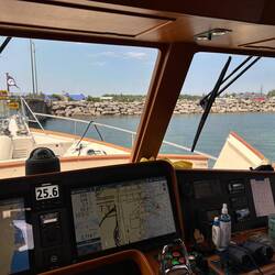 Doing the 'doh-ce-doh' to enter the Straits State Harbor Marina